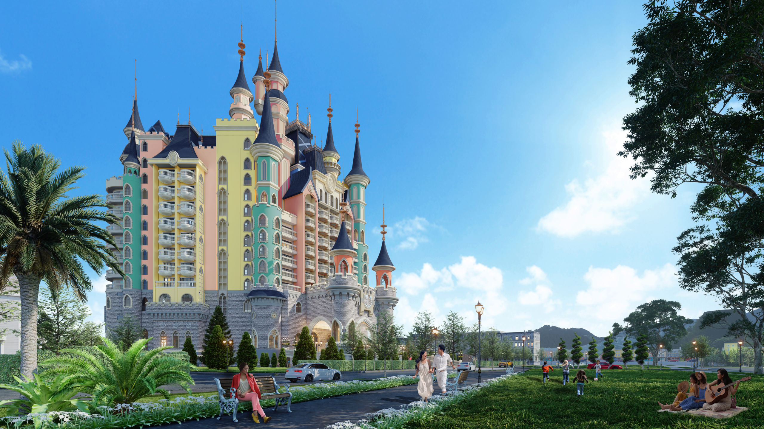 NGAN HIEP 1 TOURIST AREA 
(ITEM: CASTLE HOTEL) - 2